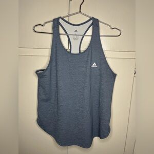 Adidas Women's Slate Blue Tank Top L
